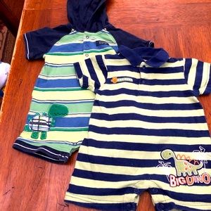 Boys rompers 3 months